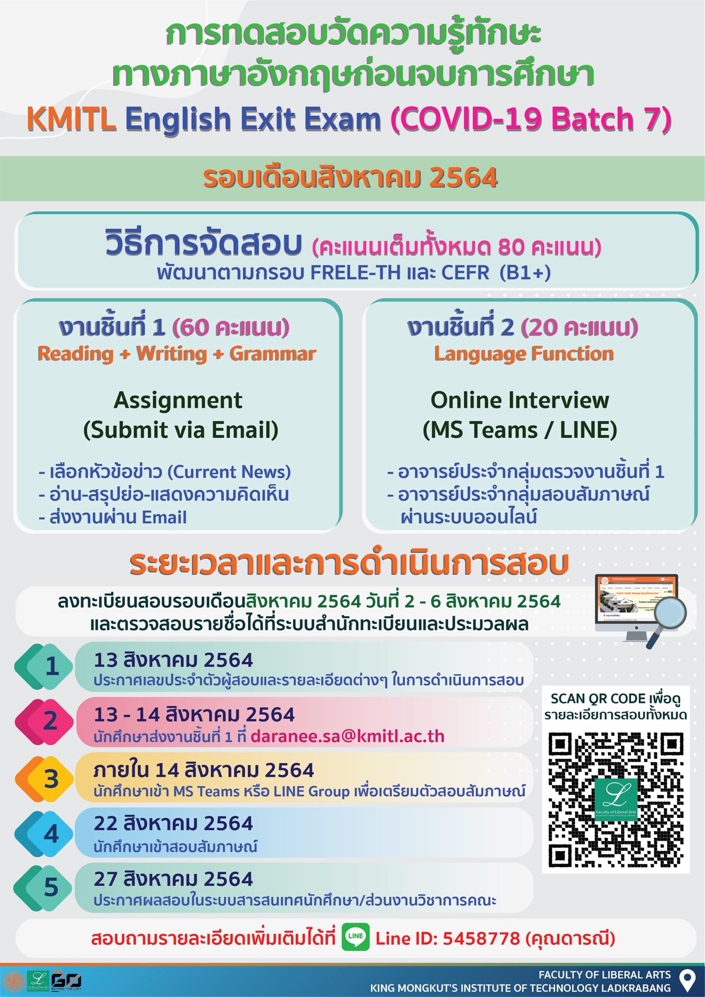  KMITL English Exit Exam 