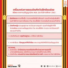 พิธีพระราชทานปริญญาบัตร ประจำปีการศึกษา 2563