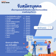 รับสมัครบุคคล